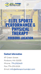 Mobile Screenshot of elitesportsandpt.com